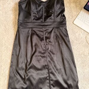 Camille La Vie Strapless Black Dress